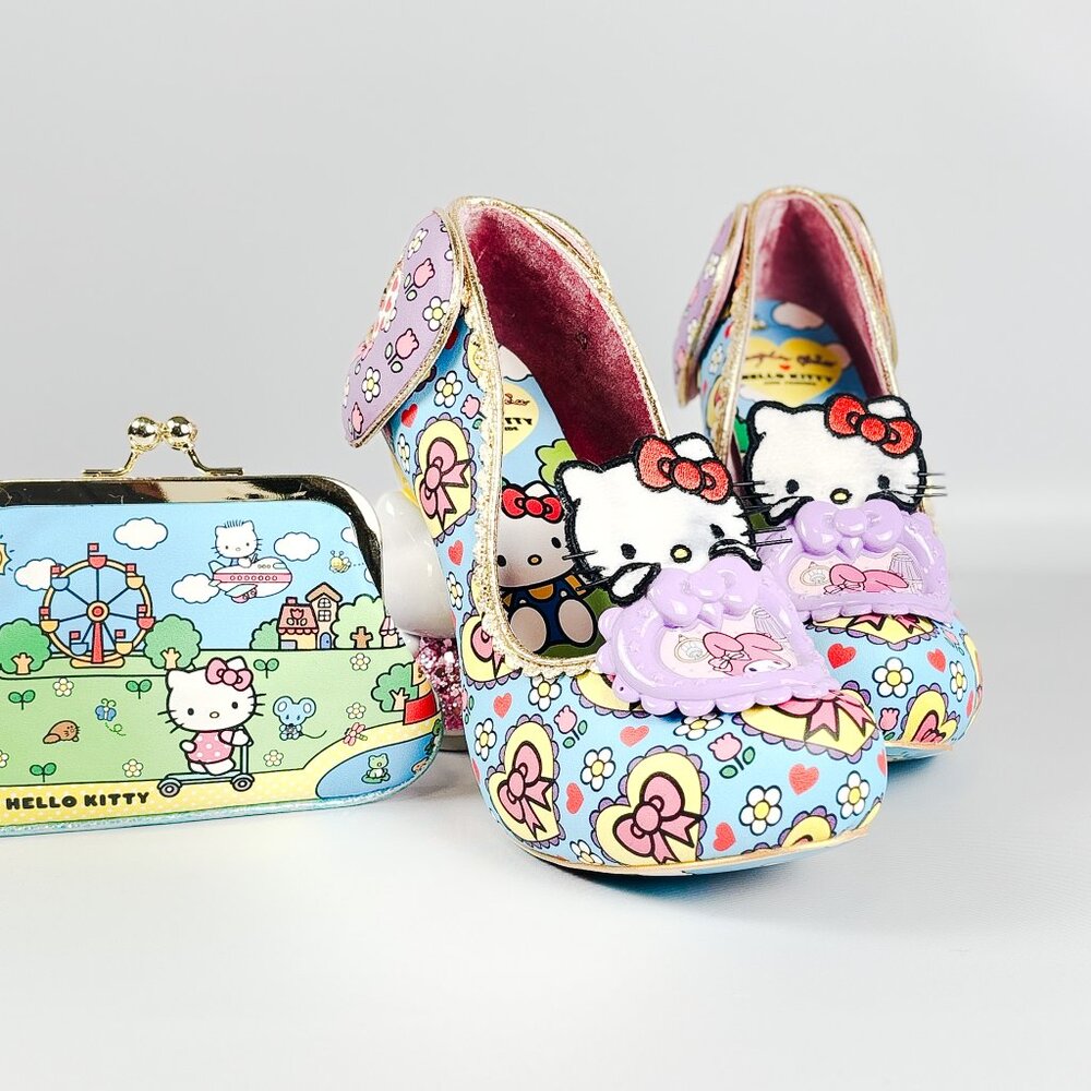 Irregular Choice Sanrio Hello Kitty & Friends Heels Size 39 Rare Collab - Picture 4 of 9